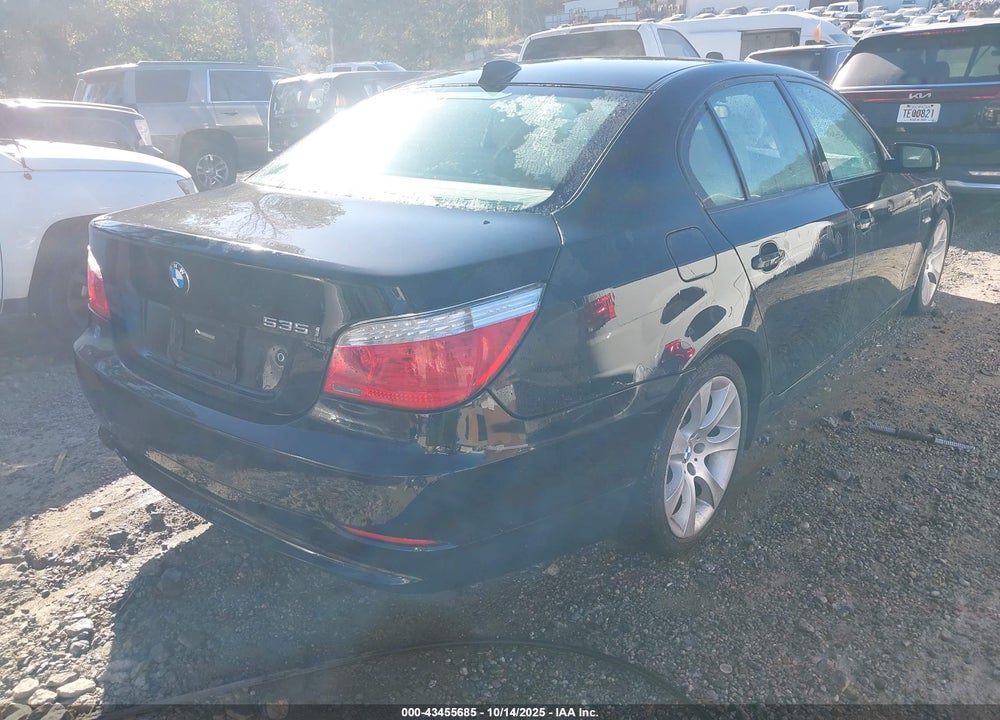 2008 BMW 5 SERIES VIN: WBANW13588CZ85186