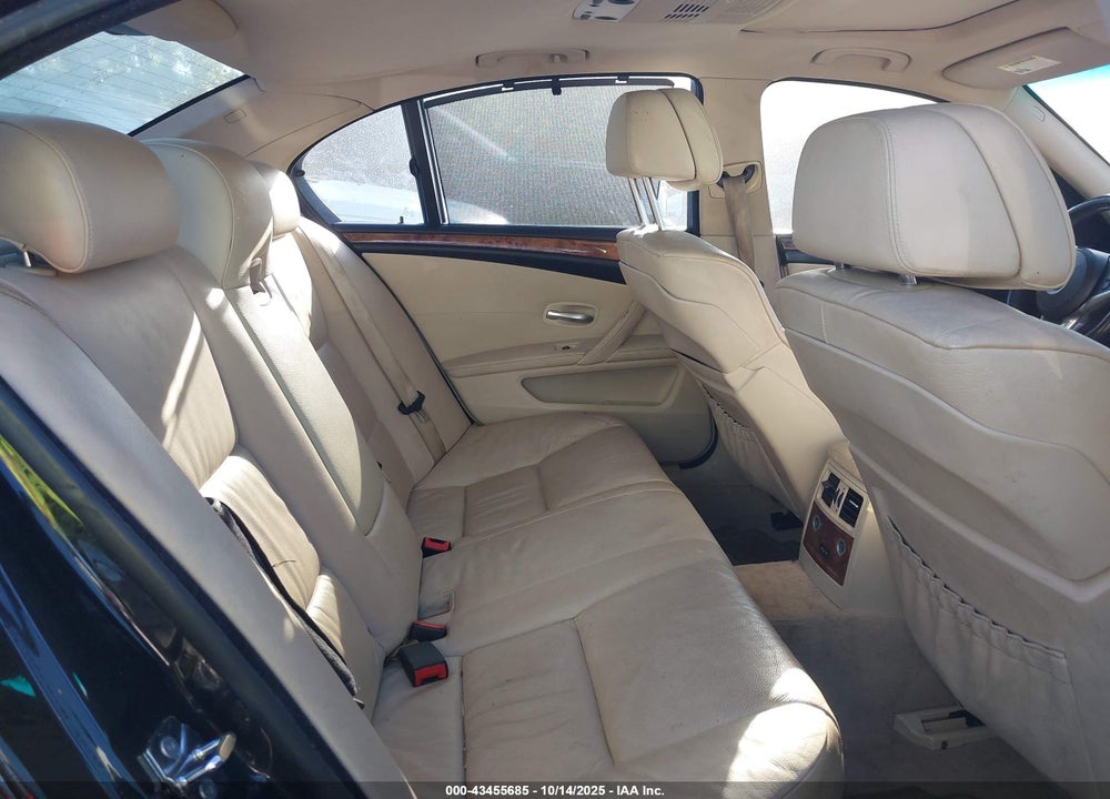 2008 BMW 5 SERIES VIN: WBANW13588CZ85186