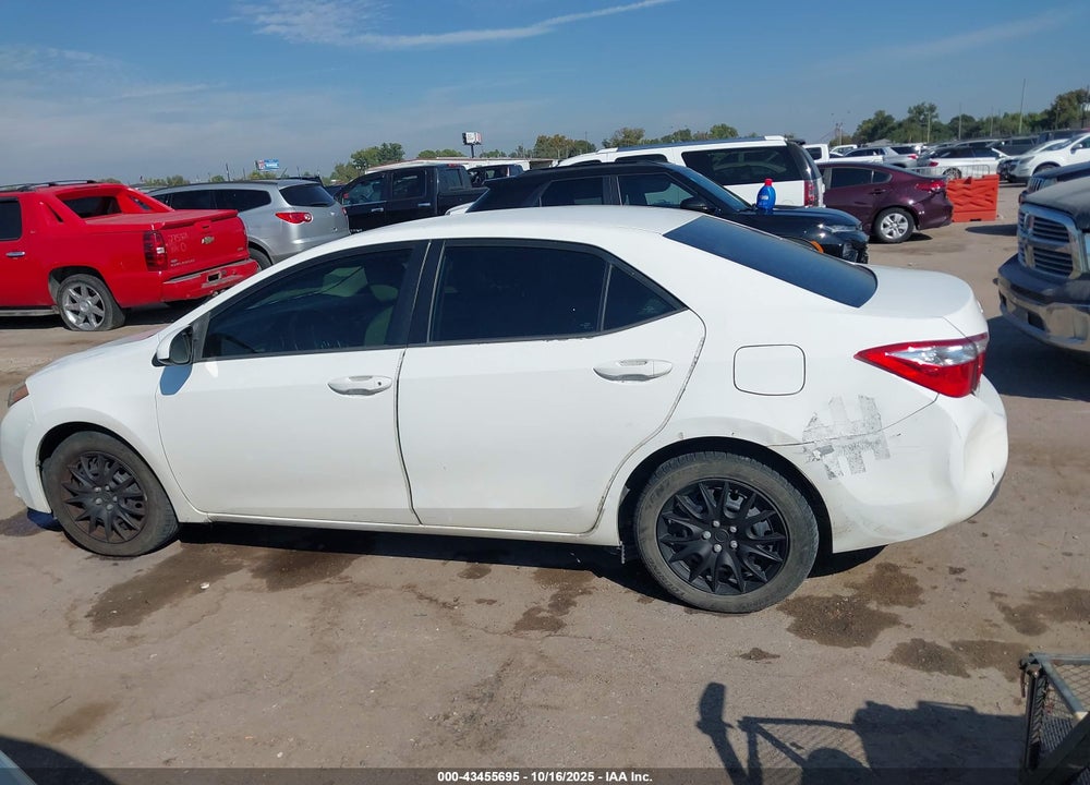 2014 TOYOTA COROLLA VIN: 5YFBURHE8EP078153