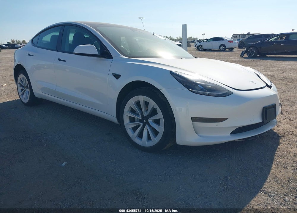 2021 TESLA MODEL 3 STANDARD RANGE PLUS REAR-WHEEL DRIVE VIN: 5YJ3E1EA9MF075616