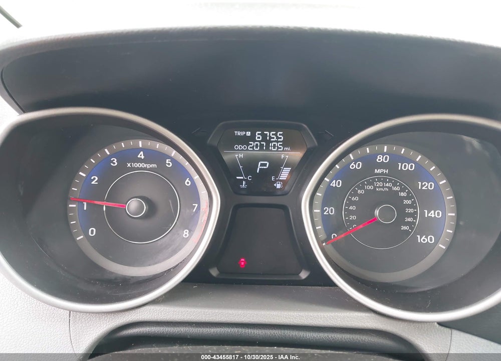 2013 HYUNDAI ELANTRA GLS VIN: KMHDH4AE4DU005689