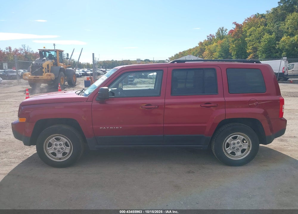 2016 JEEP PATRIOT SPORT VIN: 1C4NJRBBXGD668543