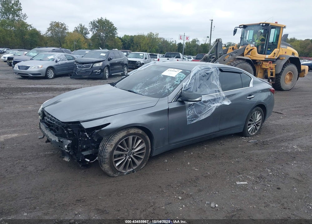 2018 INFINITI Q50 3.0T LUXE VIN: JN1EV7AR3JM612090
