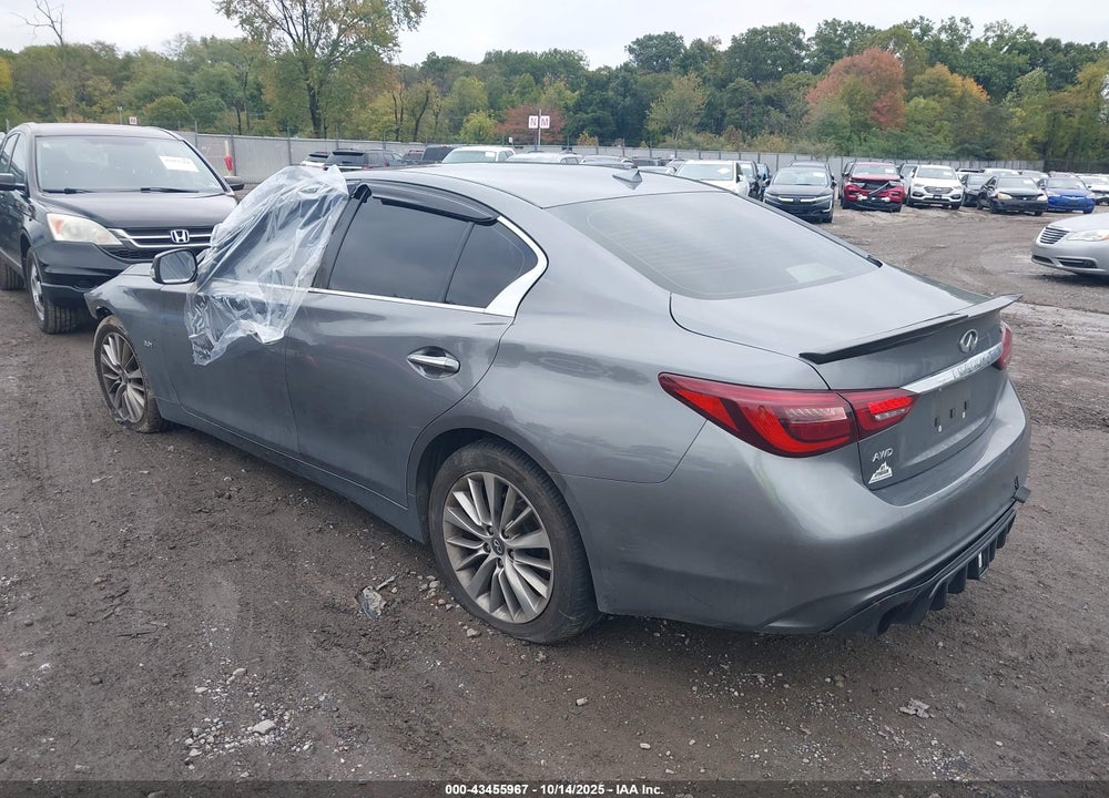 2018 INFINITI Q50 3.0T LUXE VIN: JN1EV7AR3JM612090
