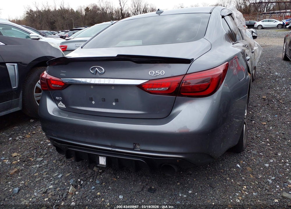 2018 INFINITI Q50 3.0T LUXE VIN: JN1EV7AR3JM612090