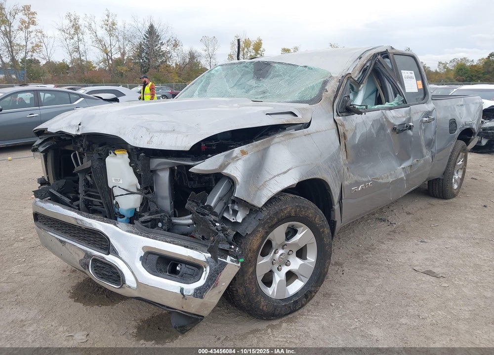 2020 RAM 1500 BIG HORN 4X4 6'4 BOX VIN: 1C6SRFBT7LN367999