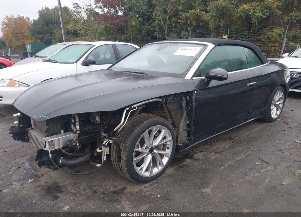 2022 AUDI A5 CABRIOLET PREMIUM 45 TFSI QUATTRO S TRONIC VIN: WAU2AGF50NN007412