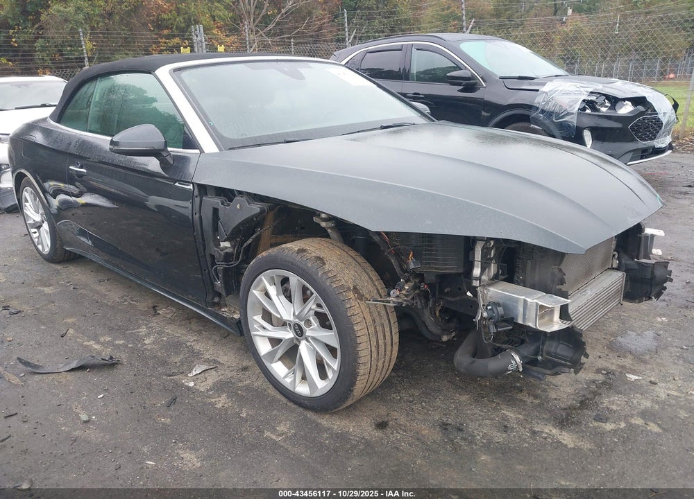 2022 AUDI A5 CABRIOLET PREMIUM 45 TFSI QUATTRO S TRONIC VIN: WAU2AGF50NN007412