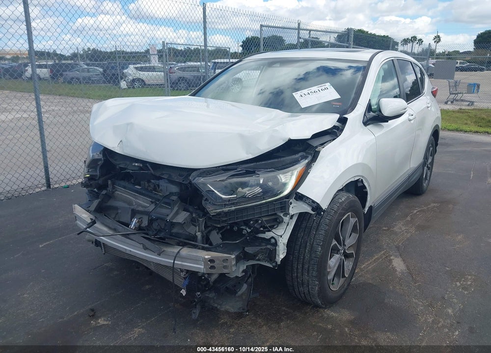 2021 HONDA CR-V 2WD EX VIN: 2HKRW1H53MH409811