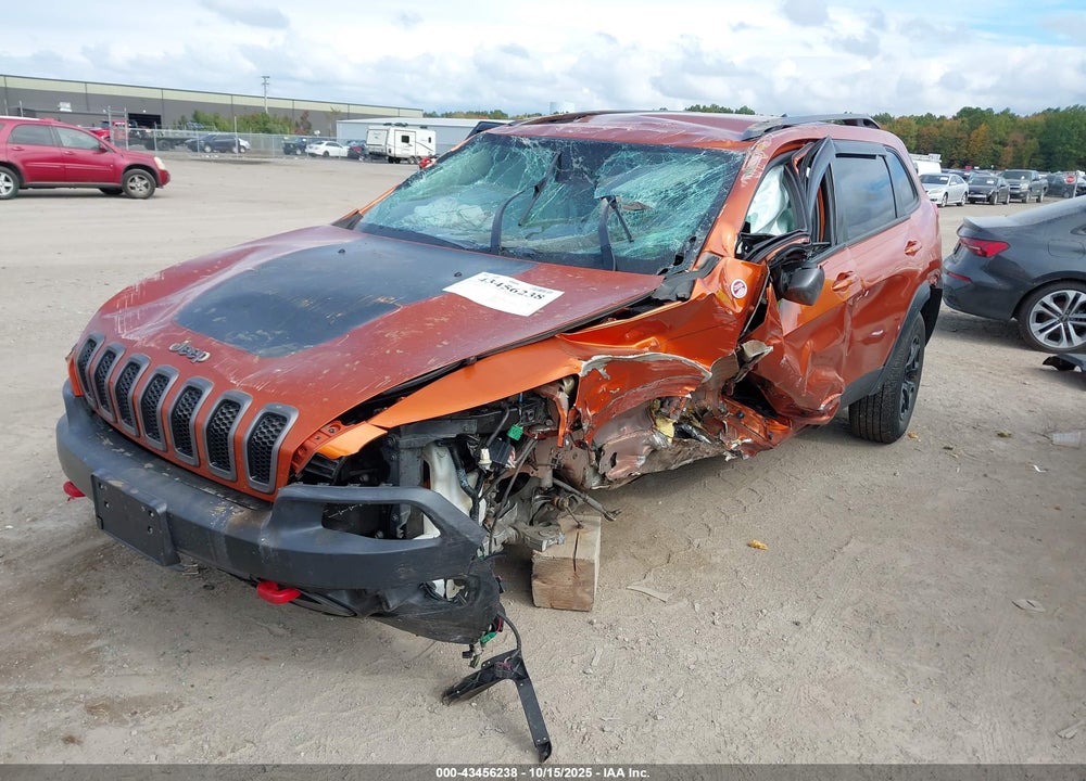 2014 JEEP CHEROKEE VIN: 1C4PJMBSXEW244034