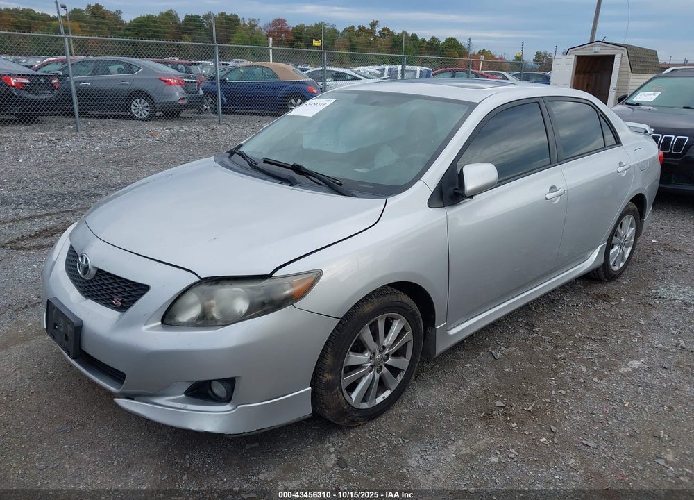 2009 TOYOTA COROLLA VIN: 2T1BU40E29C162277