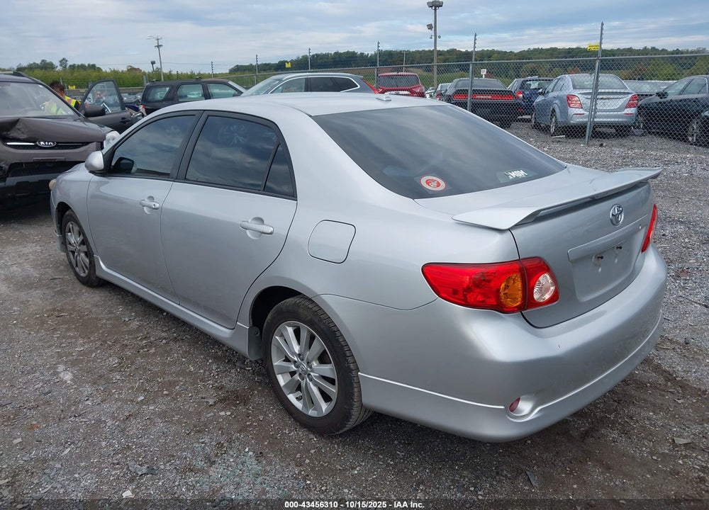 2009 TOYOTA COROLLA VIN: 2T1BU40E29C162277