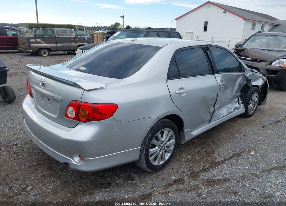 2009 TOYOTA COROLLA VIN: 2T1BU40E29C162277