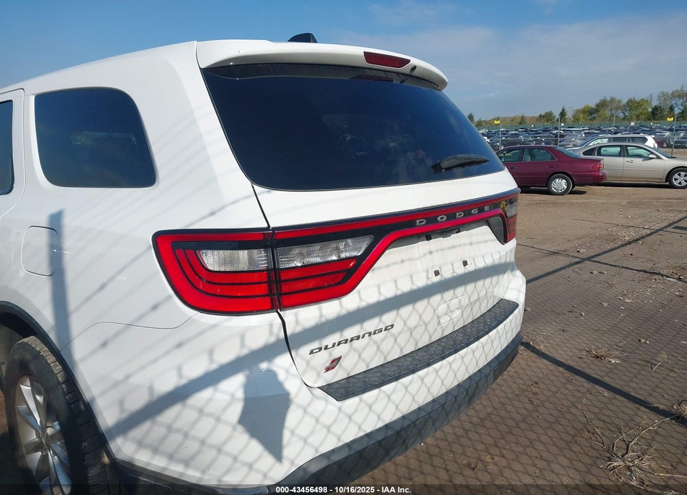 2018 DODGE DURANGO SXT AWD VIN: 1C4RDJAG1JC456490