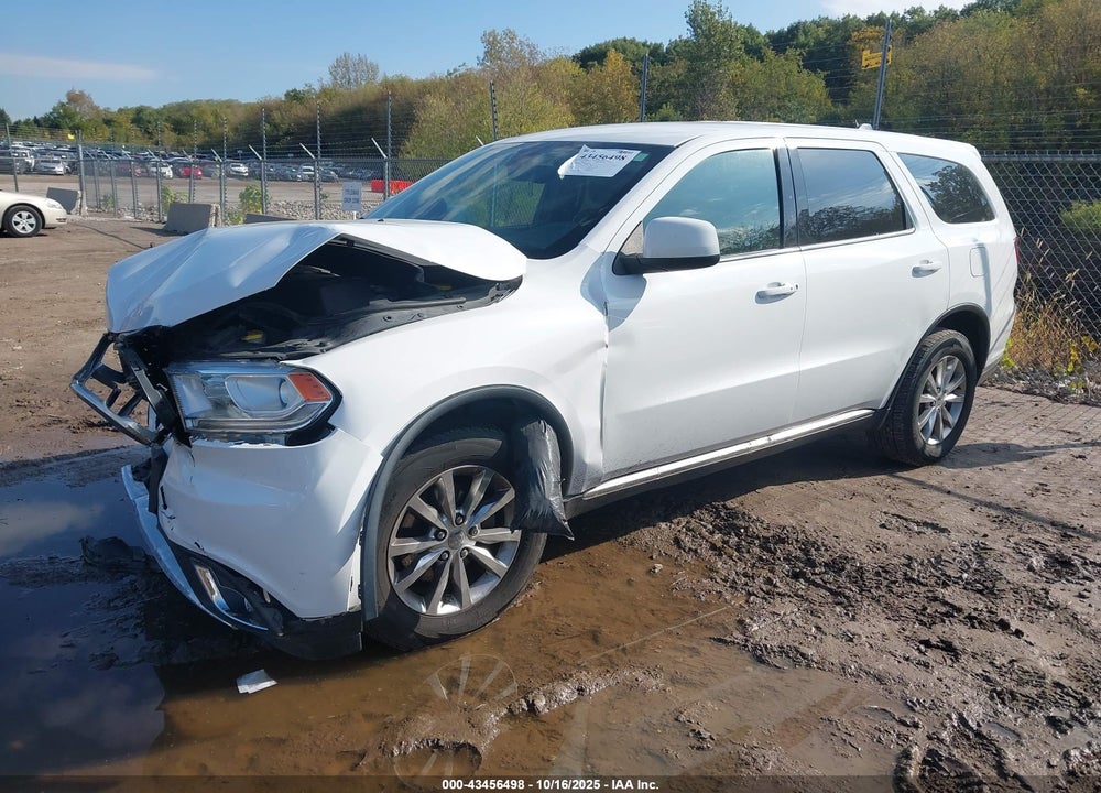 2018 DODGE DURANGO SXT AWD VIN: 1C4RDJAG1JC456490