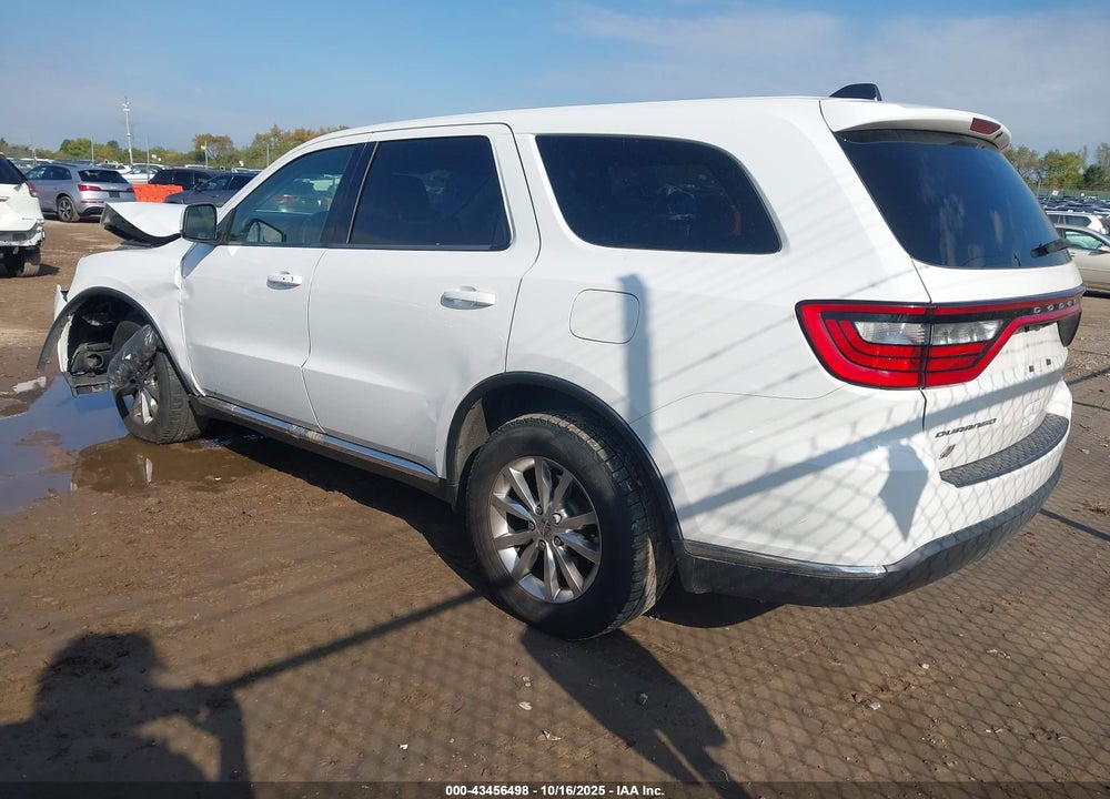 2018 DODGE DURANGO SXT AWD VIN: 1C4RDJAG1JC456490