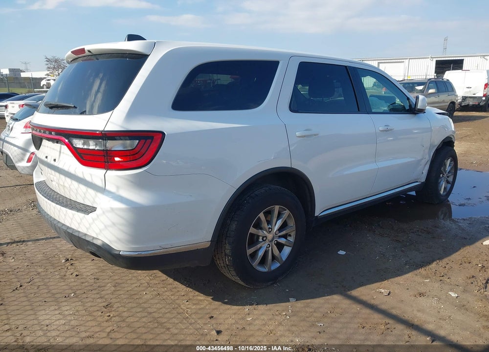 2018 DODGE DURANGO SXT AWD VIN: 1C4RDJAG1JC456490