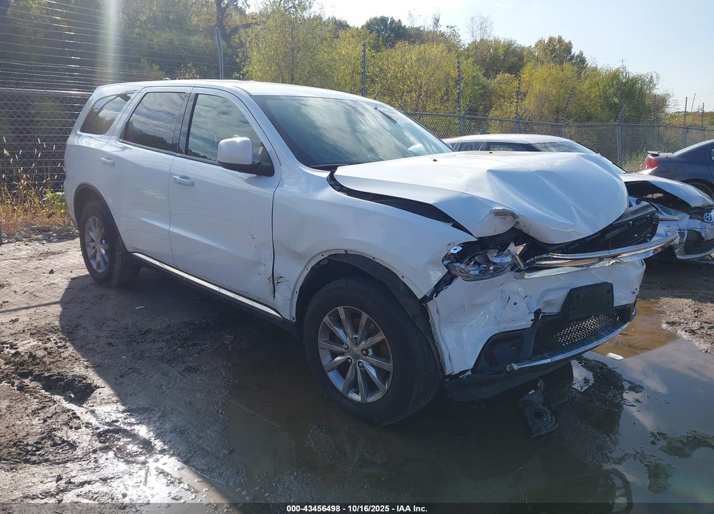 2018 DODGE DURANGO SXT AWD VIN: 1C4RDJAG1JC456490
