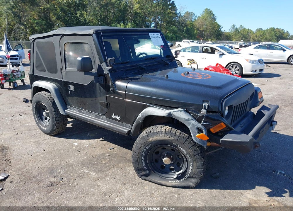2006 JEEP WRANGLER SE VIN: 1J4FA29166P701022