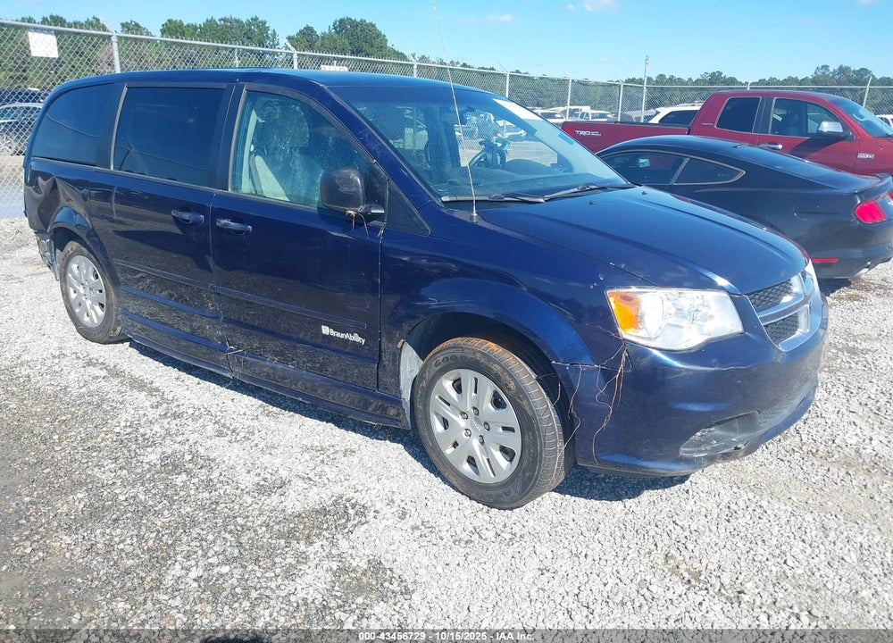 2017 DODGE GRAND CARAVAN SE VIN: 2C4RDGBG2HR718360