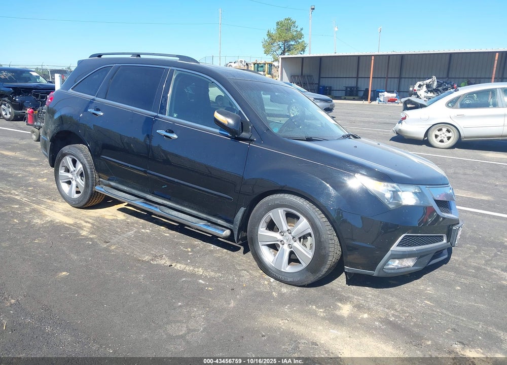 2011 ACURA MDX VIN: 2HNYD2H21BH516708