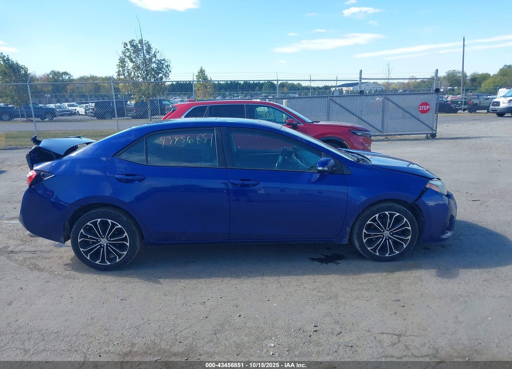 2016 TOYOTA COROLLA VIN: 2T1BURHE0GC634345