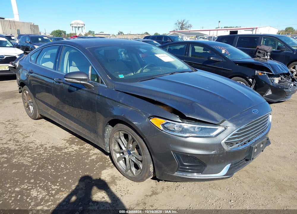 2019 FORD FUSION SEL VIN: 3FA6P0CD6KR285249