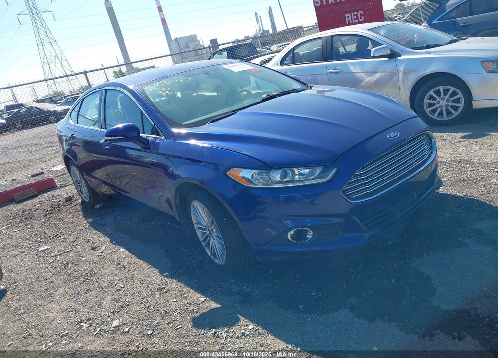 2013 FORD FUSION SE VIN: 3FA6P0HR3DR384800