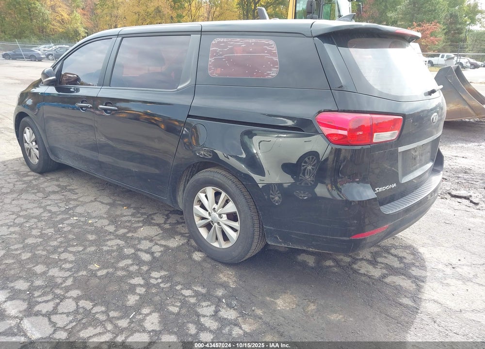 2017 KIA SEDONA L VIN: KNDMA5C17H6272571