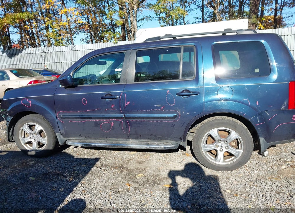 2012 HONDA PILOT VIN: 5FNYF4H66CB072957