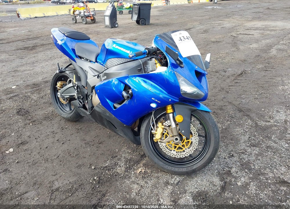 2005 KAWASAKI ZX636 C1 VIN: JKBZXJC175A021321