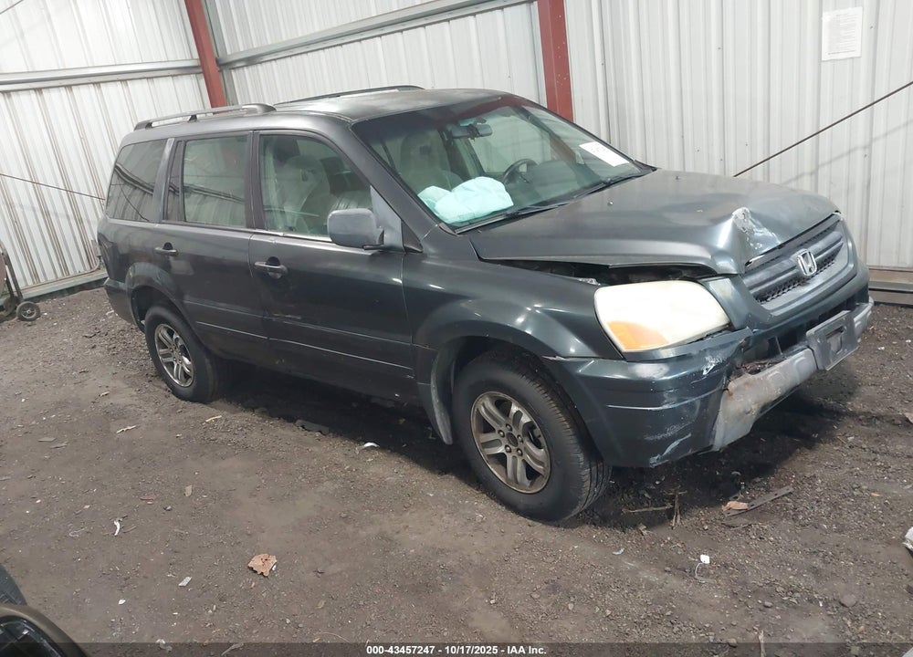 2004 HONDA PILOT EX VIN: 2HKYF18494H544827