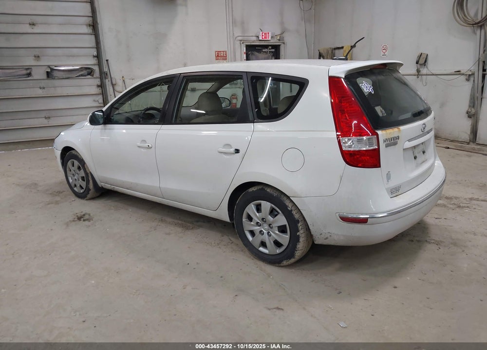 2011 HYUNDAI ELANTRA TOURING GLS VIN: KMHDB8AEXBU092827
