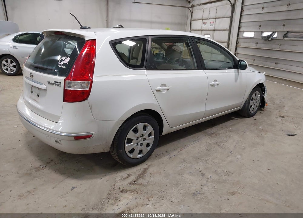 2011 HYUNDAI ELANTRA TOURING GLS VIN: KMHDB8AEXBU092827