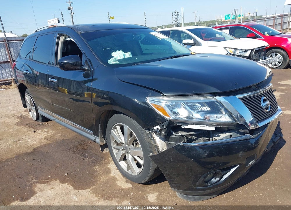 2015 NISSAN PATHFINDER PLATINUM VIN: 5N1AR2MM9FC611036