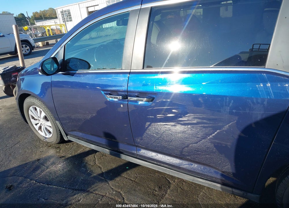 2016 HONDA ODYSSEY EX-L VIN: 5FNRL5H69GB035491