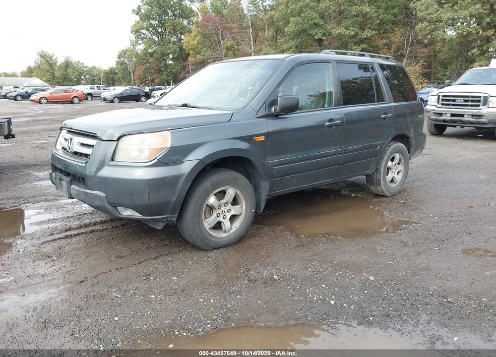 2006 HONDA PILOT EX-L VIN: 2HKYF18596H548548