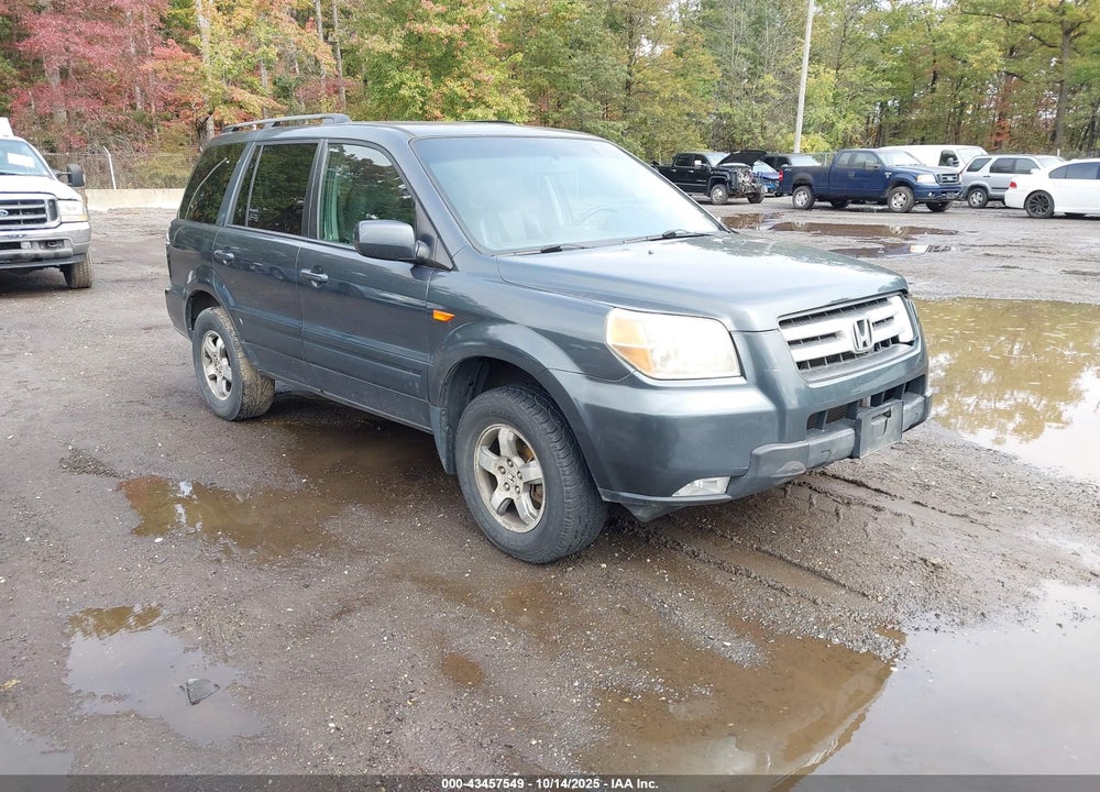 2006 HONDA PILOT EX-L VIN: 2HKYF18596H548548