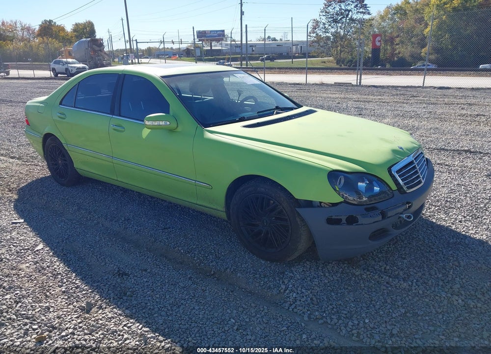 2003 MERCEDES-BENZ S 430 VIN: WDBNG83J73A368712
