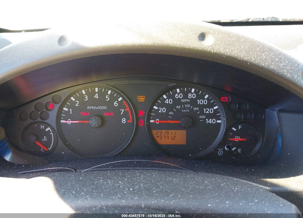 2005 NISSAN FRONTIER XE VIN: 1N6BD06T75C429721