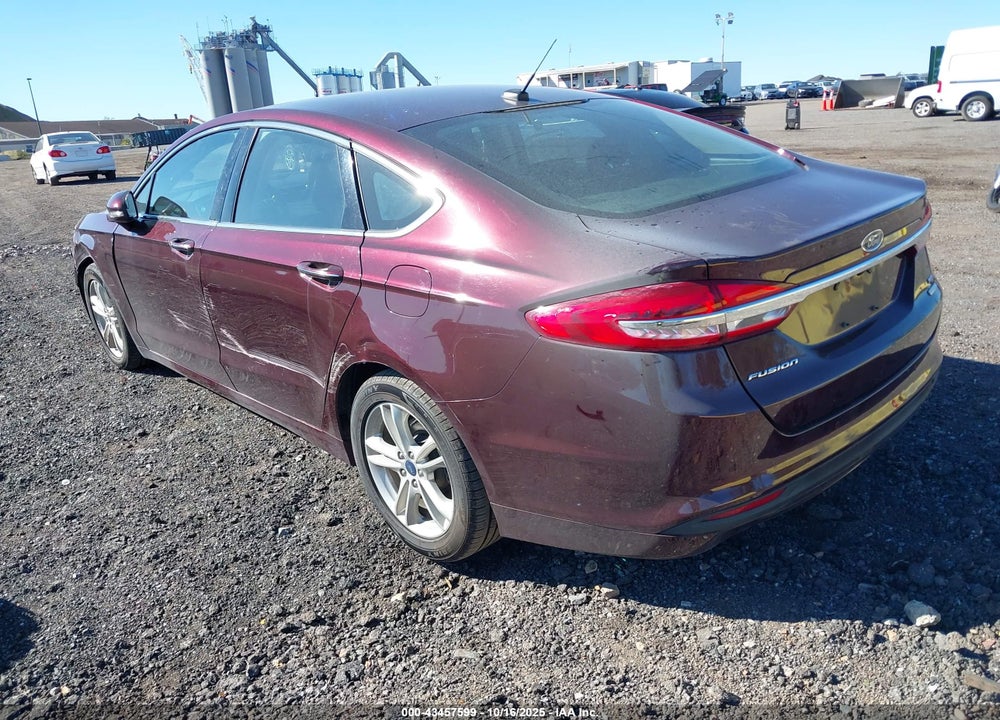 2018 FORD FUSION SE VIN: 3FA6P0HD2JR202651