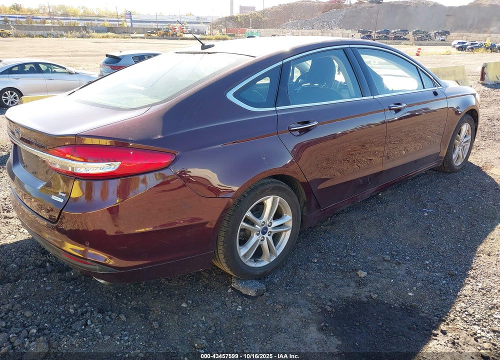 2018 FORD FUSION SE VIN: 3FA6P0HD2JR202651