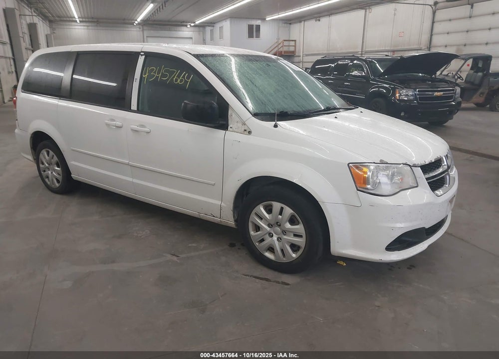 2016 DODGE GRAND CARAVAN SE VIN: 2C4RDGBG7GR236594