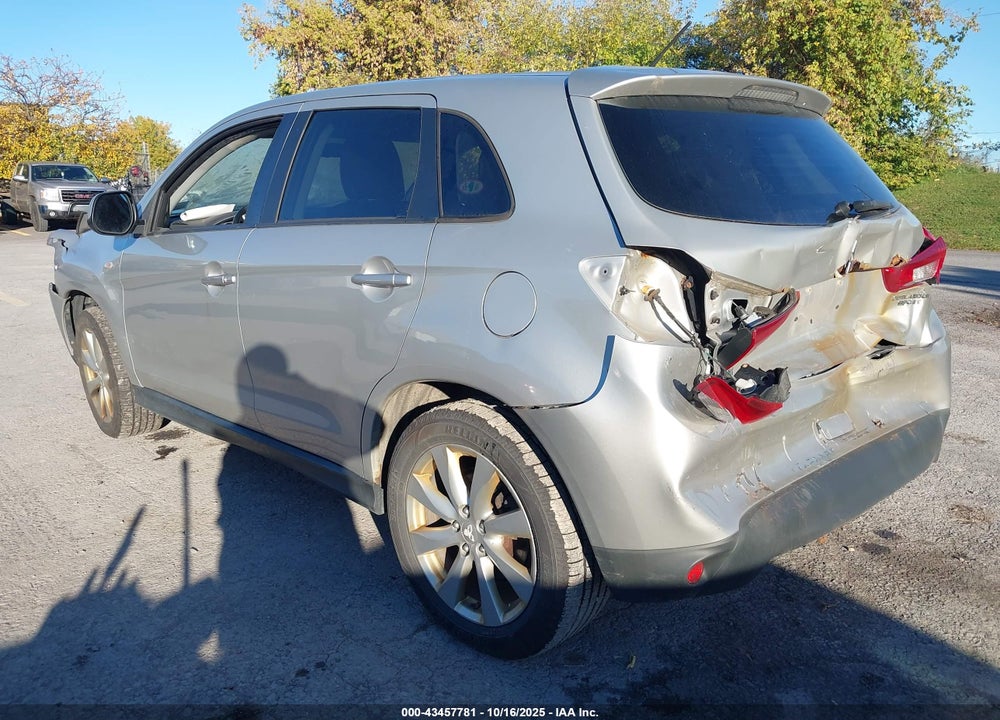 2014 MITSUBISHI OUTLANDER SPORT ES VIN: 4A4AR3AU0EE004503