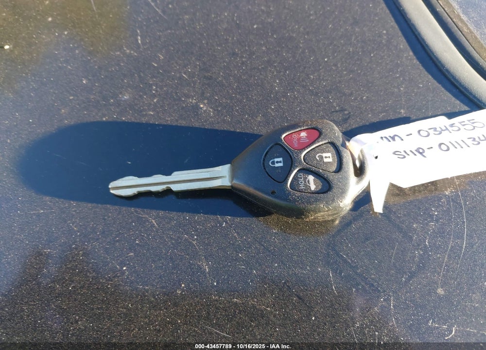 2007 TOYOTA CAMRY LE VIN: 4T1BE46K37U034555