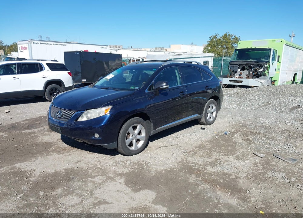 2010 LEXUS RX 350 VIN: 2T2BK1BA8AC008638