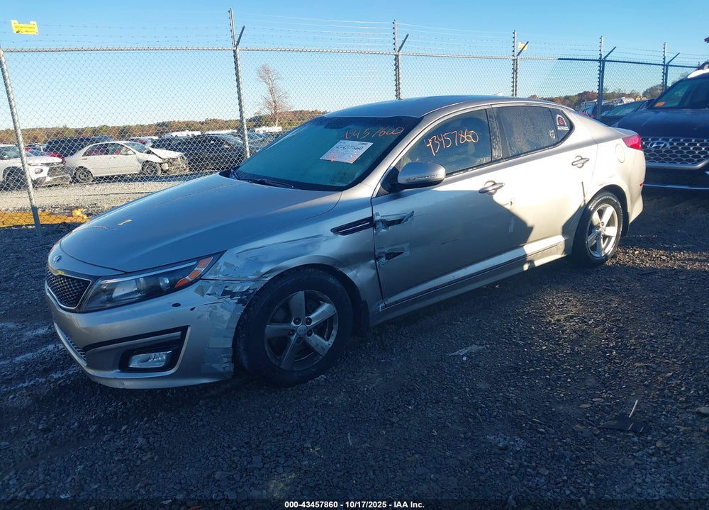 2015 KIA OPTIMA VIN: KNAGM4A71F5584066