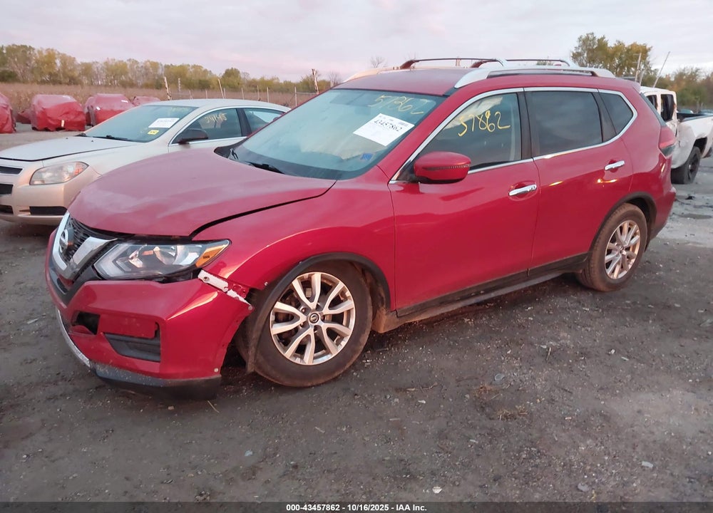 2017 NISSAN ROGUE SV VIN: JN8AT2MV2HW267389