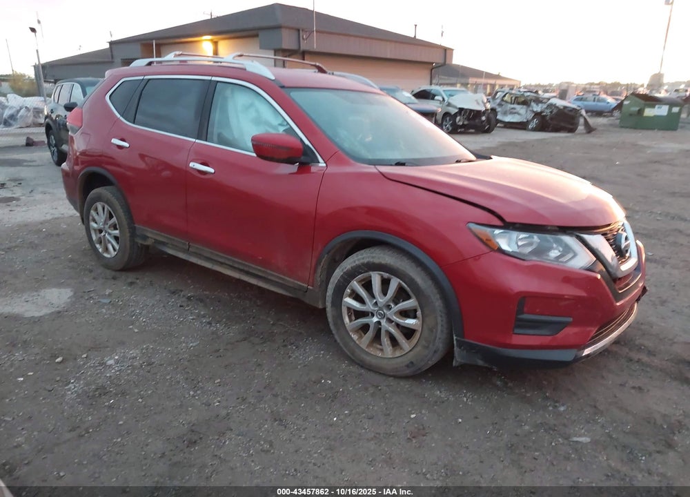 2017 NISSAN ROGUE SV VIN: JN8AT2MV2HW267389
