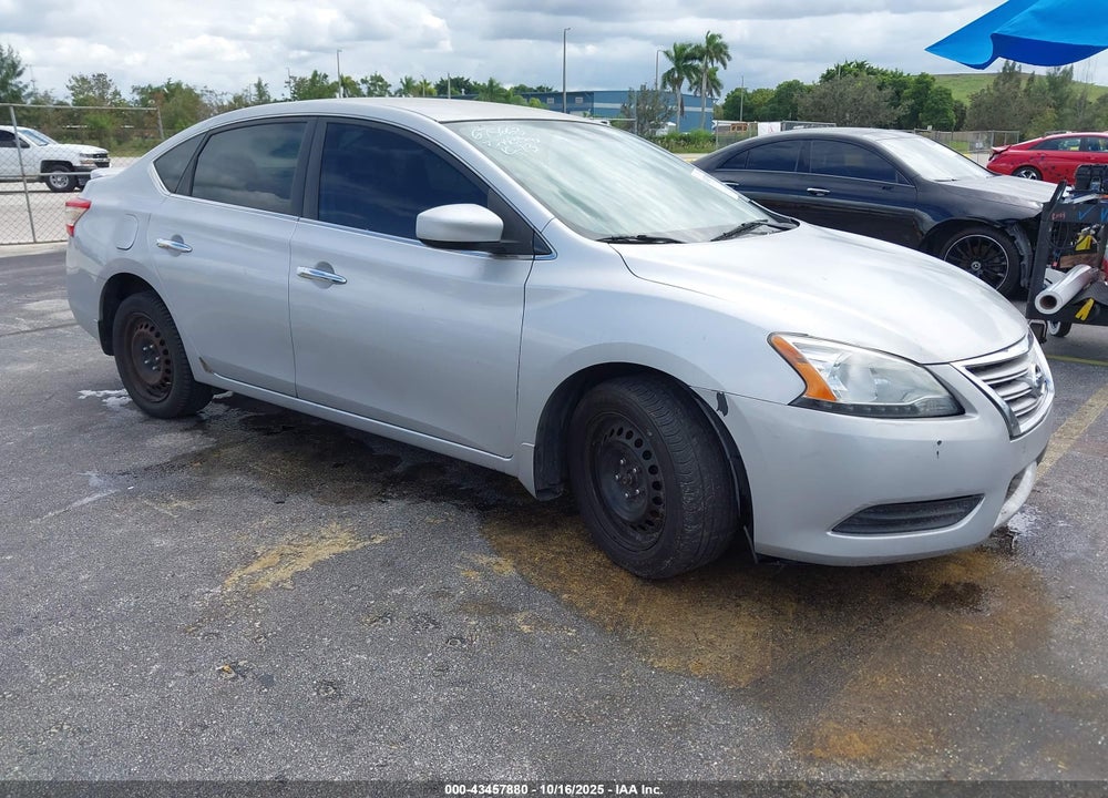 2014 NISSAN SENTRA SV VIN: 3N1AB7AP1EL675663